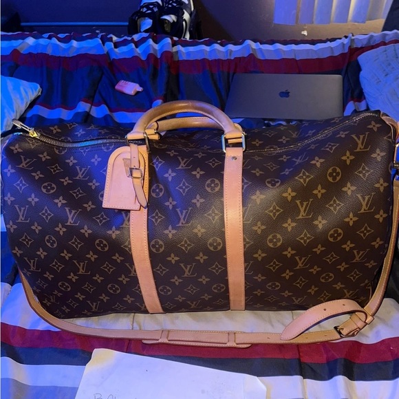 Louis Vuitton Keepall Bandoulière 55 - Picture 14 of 15